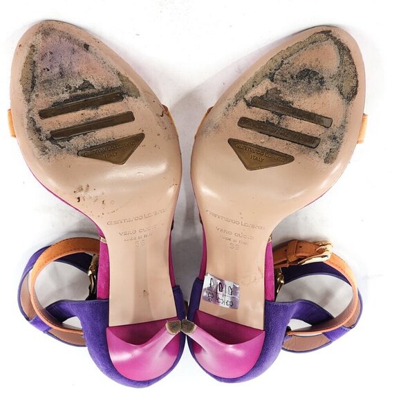 GIANMARCO LORENZI Double Ankle Strap Sandals - Picture 8 of 9